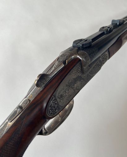 Carabine Ludwig Borovnick Ferlach, double...