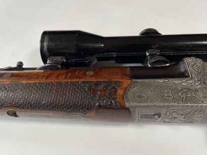Fusil Bockdrilling, trois coups par Kettner...