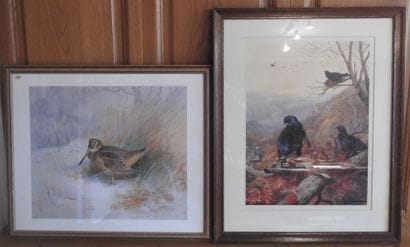 TORBURN : La bécasse et les tétras. Deux...