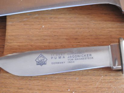 PUMA : Dague de chasse Handarbeit, original...