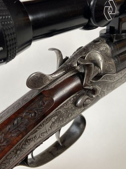 Fusil Mixte, deux coups, un coup calibre...