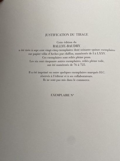 Ensemble de 18 ouvrages reliés ou brochés...
