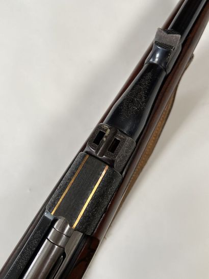 Carabine à verrou Auguste Francotte, calibre...