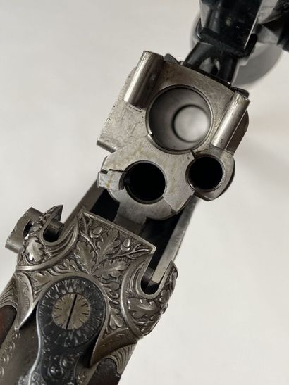 Fusil Bockdrilling, trois coups par Kettner...