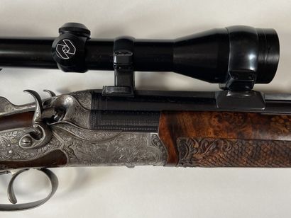 Fusil Mixte, deux coups, un coup calibre...