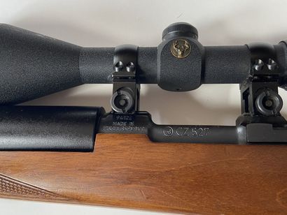 Carabine à verrou CZ 527, calibre 222 Rem....