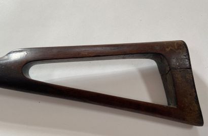 Petite carabine pliante de braconnier, un...