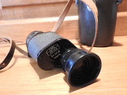 Carl ZEISS : Optique 8 x 30 B. Dans son étui...