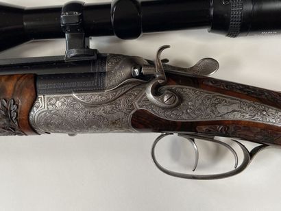 Fusil Mixte, deux coups, un coup calibre...