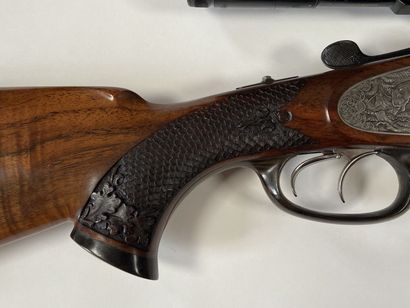 Fusil Bockdrilling, trois coups par Kettner...