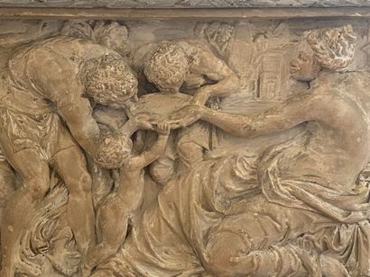 Ecole probablement fin XIXe siècle.

Bas-relief...
