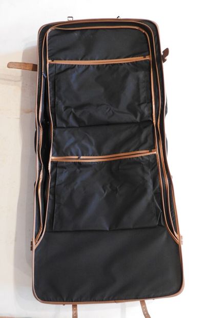 Valise porte-habits de voyage en toile et...