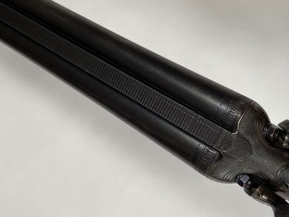 Fusil Drilling allemand, deux coups, calibre...