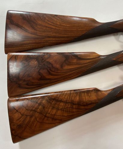 Triplette de fusil à platines Arrieta Elgoibar,...