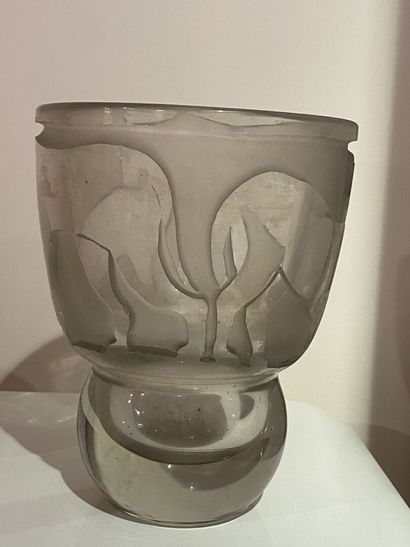Jean LUCE (1895-1964) attribué à.

Vase à...
