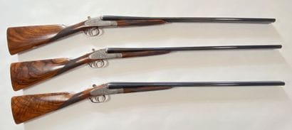 Triplette de fusil à platines Arrieta Elgoibar,...