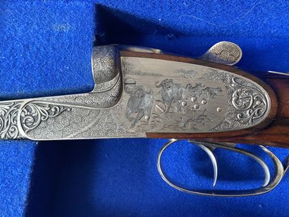 Carabine Ludwig Borovnick Ferlach, double...