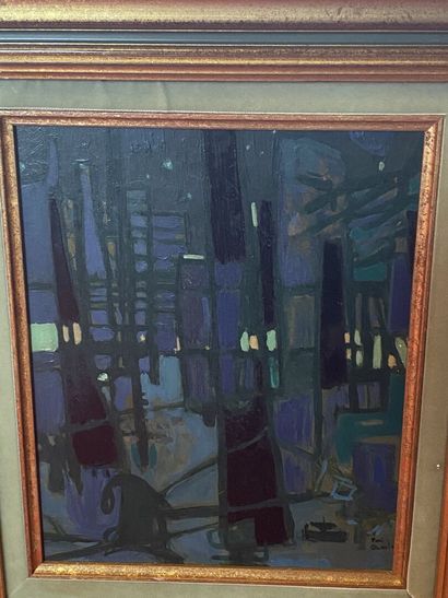Paul CHARLOT (1906-1985).

Composition. 

Huile...