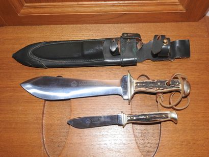 PUMA : Dague de chasse Handarbeit, original...
