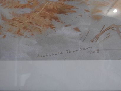 TORBURN : La bécasse et les tétras. Deux...