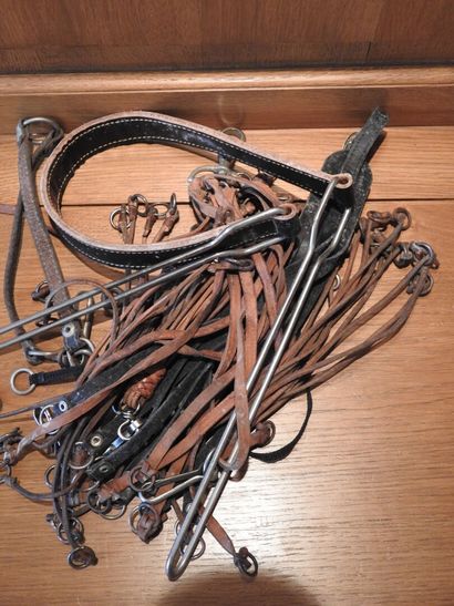 Lot de lanières en cuir pour porter les ...