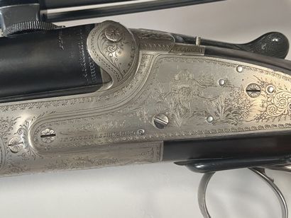 Fusil Drilling à platines, deux coups 16-70,...