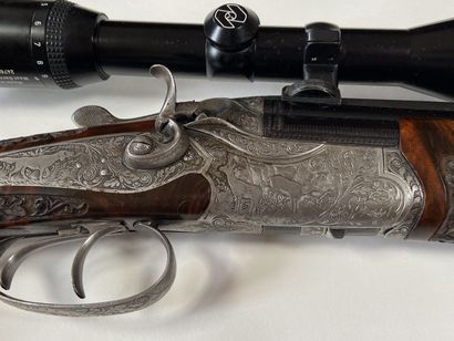 Fusil Mixte, deux coups, un coup calibre...