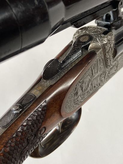 Fusil Bockdrilling, trois coups par Kettner...