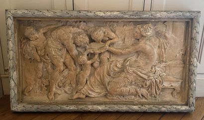 Ecole probablement fin XIXe siècle.

Bas-relief...