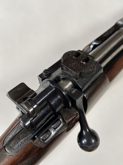 Carabine à verrou Auguste Francotte, calibre...