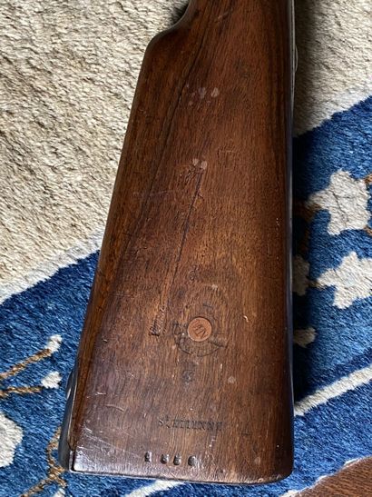 Fusil 1822 bis à système HURTU 8 HAUTIN Paris,...