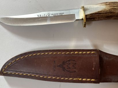 Petit couteau de chasse Muela Molibdeno,...