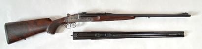 Carabine Ludwig Borovnick Ferlach, double...