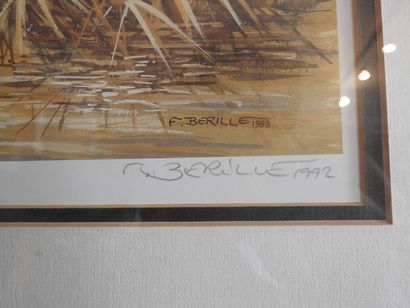 Francis BÉRILLE (né en 1945): L'envole des...
