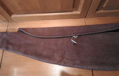 Étui pour carabine en peau d'autruche intérieur...