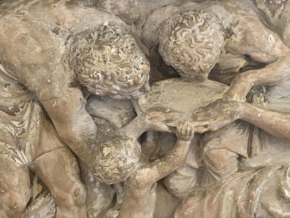 Ecole probablement fin XIXe siècle.

Bas-relief...
