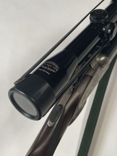 Fusil Drilling à platines, deux coups 16-70,...