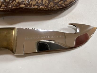 Holland & Holland, couteau de chasse pour...