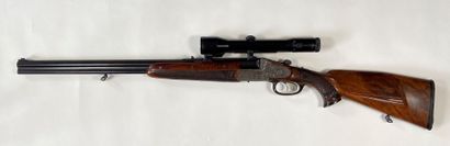 Fusil Bockdrilling, trois coups par Kettner...