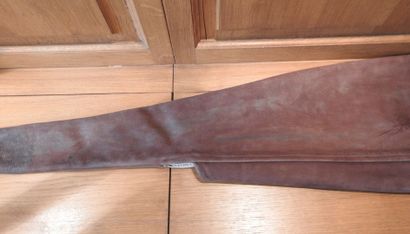 Étui pour carabine en peau d'autruche intérieur...
