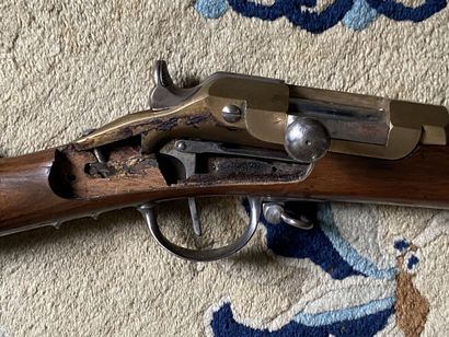 Fusil 1822 bis à système HURTU 8 HAUTIN Paris,...