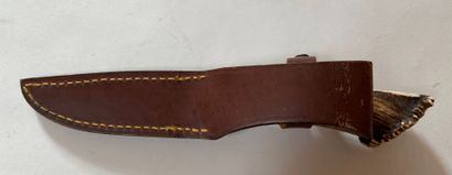 Petit couteau de chasse Muela Molibdeno,...
