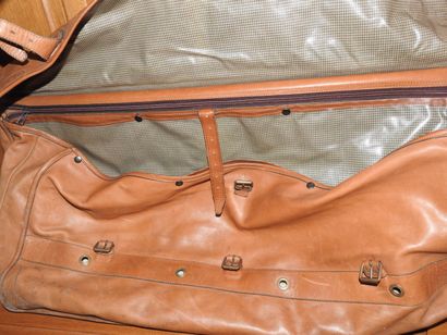 Sac de chasse double en cuir, Club interchasse....