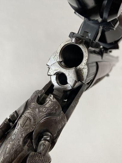Fusil Mixte, deux coups, un coup calibre...