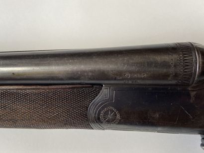 Fusil Drilling allemand, deux coups, calibre...