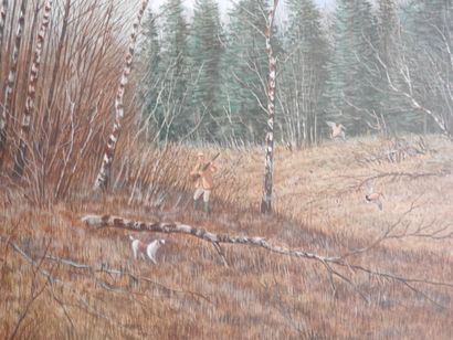 John Edmund MACE (1889-1952). Chasse à la...