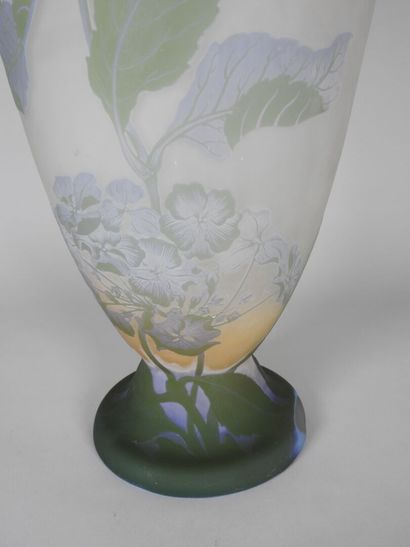 Émile GALLÉ (1846-1904).

Important vase...
