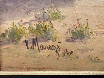 Vincent MANAGO (1880-1936).

The Caravan...