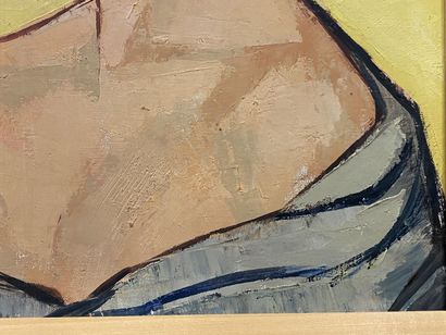 Oswaldo GUAYASAMIN (1919-1999).

Portrait...
