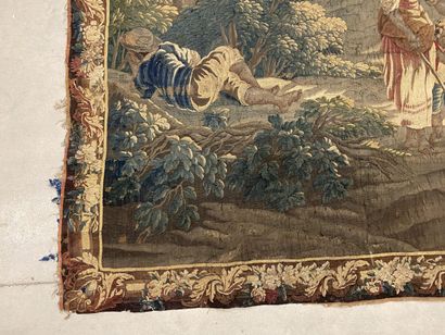 AUBUSSON, XVIIIth.

Tapestry in wool and...